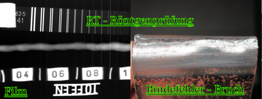 Röntgenprüfung RT